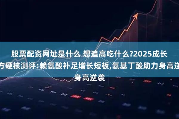 股票配资网址是什么 想追高吃什么?2025成长配方硬核测评:赖氨酸补足增长短板,氨基丁酸助力身高逆袭